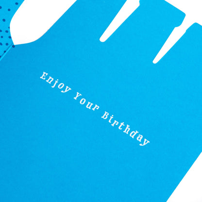 Birthday Card for Dad - Colourful Beer Bottles Design