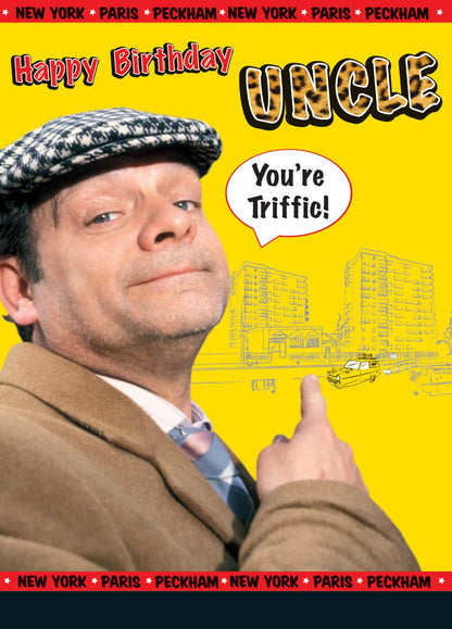 Only Fools and Horses Uncle Birthday Card