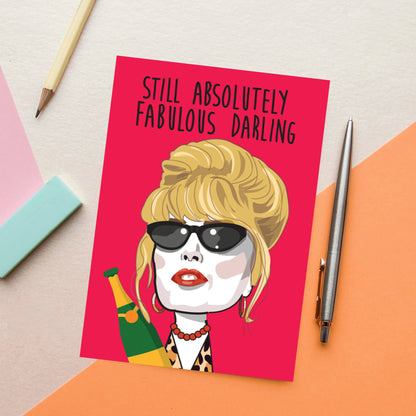 Absolutely Fabulous Birthday Card