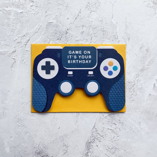 Happy Birthday Gaming Card