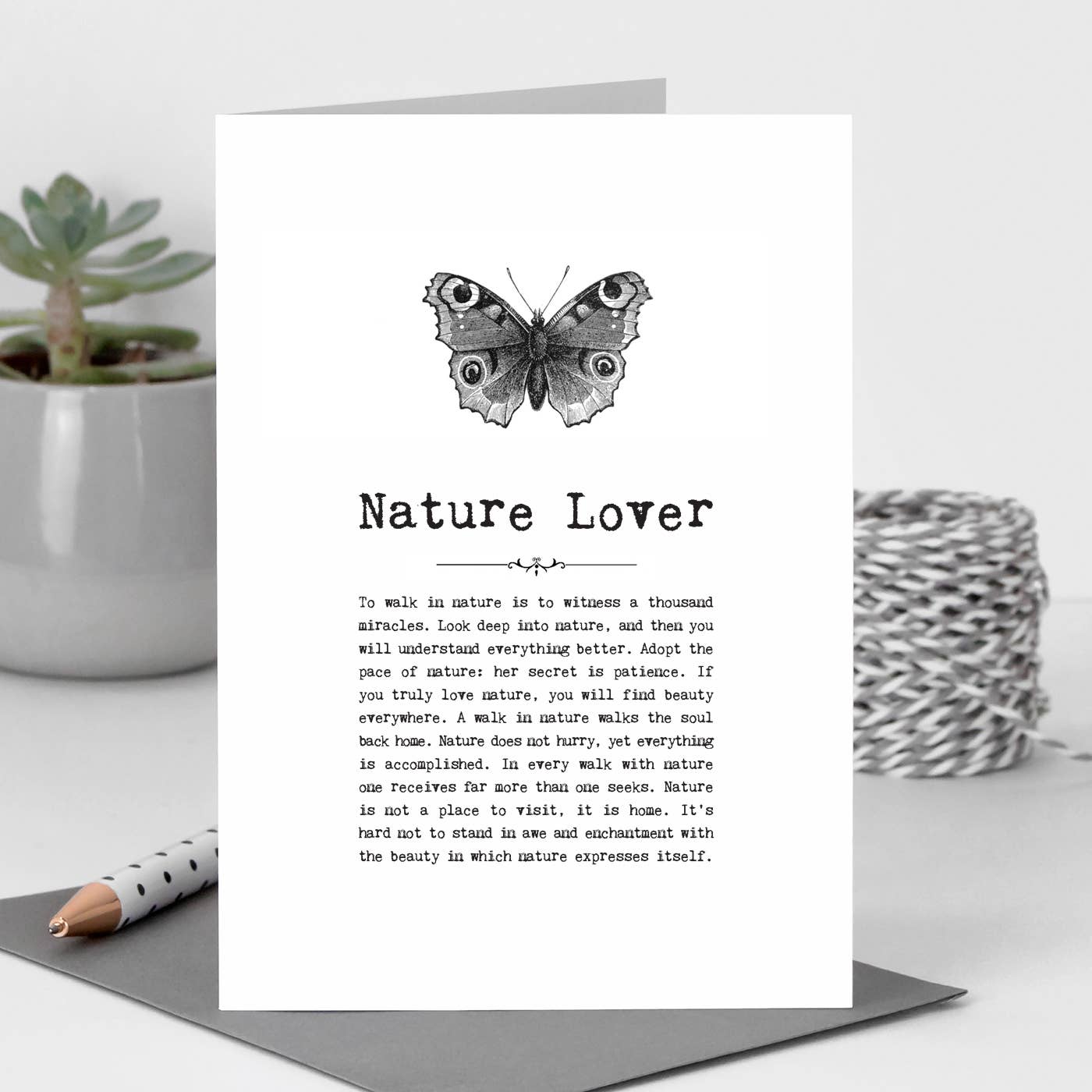 Nature Lover Card
