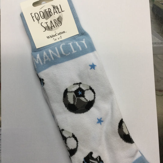 Manchester City Socks 8-12