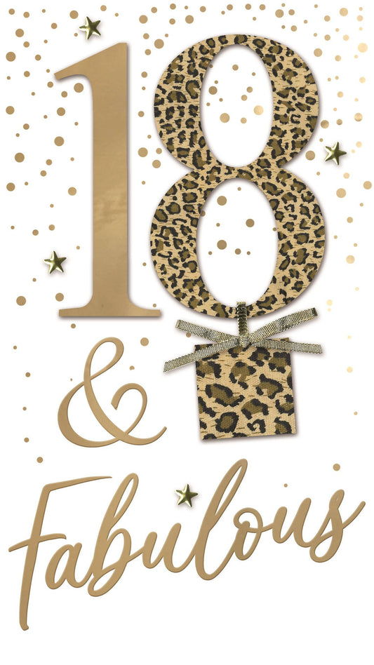18th - 18 In Leopard Print - Champagne - Second Nature