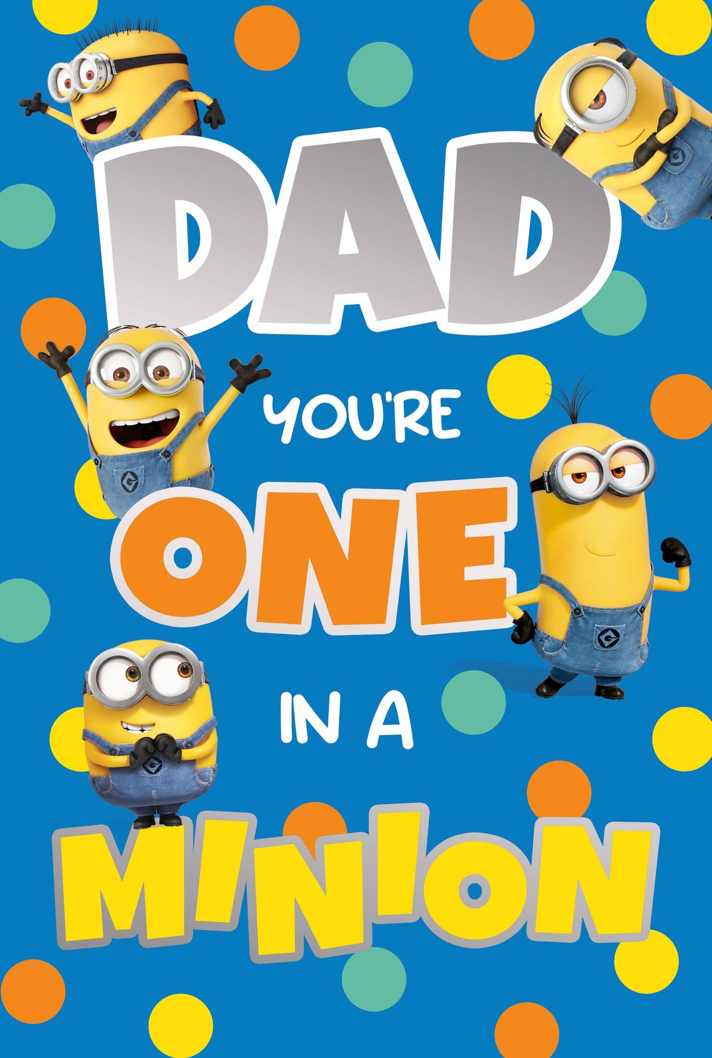 Despicable Me Dad Birthday Card
