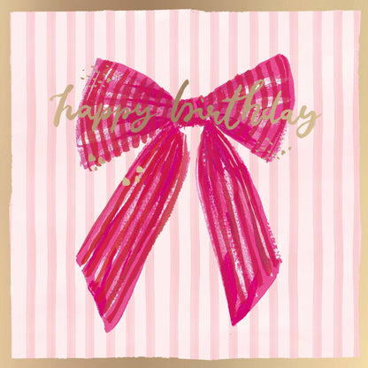 Maison Open Birthday Big Bow Happy Birthday