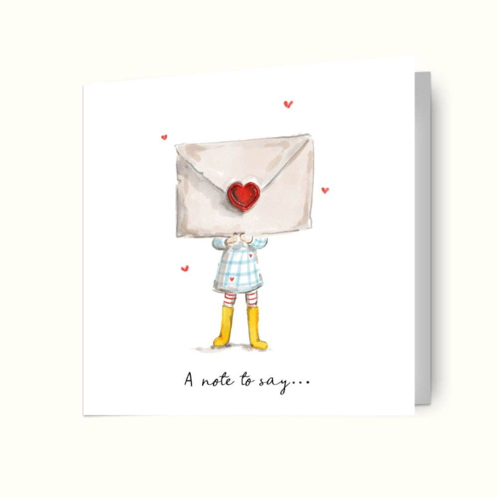 LUCY CLAIRE ILLUSTRATIONS BLANK CARD