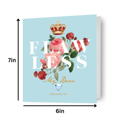 Bridgerton 'Flawless' Birthday Card