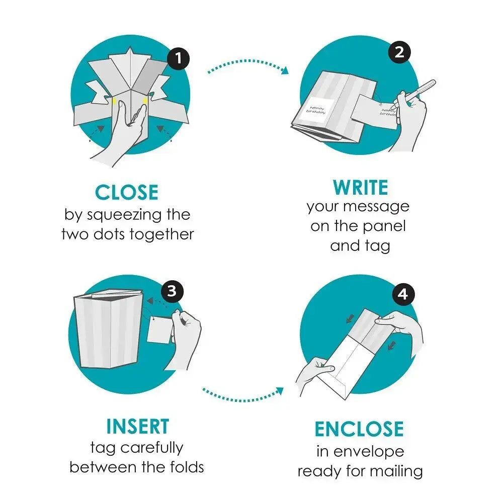 Lilies Flowers - Pop-Up Greeting Card - Second Nature