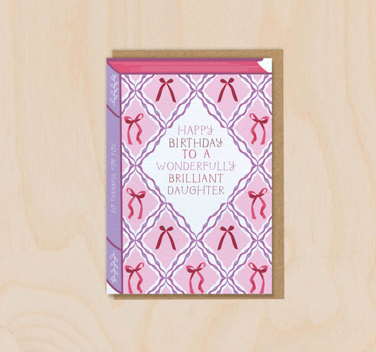 Happy Birthday to a Wonderfully Brilliant Daughter