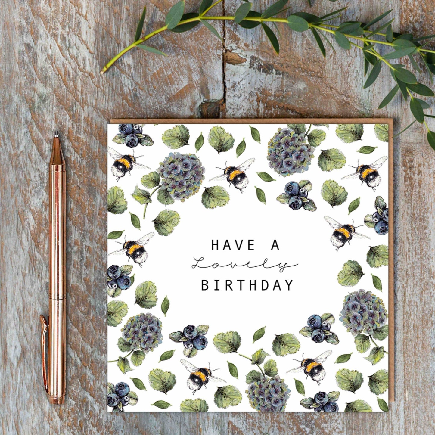 Have a Lovely Birthday Card (Cello-Free)