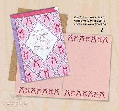 Happy Birthday to a Wonderfully Brilliant Daughter