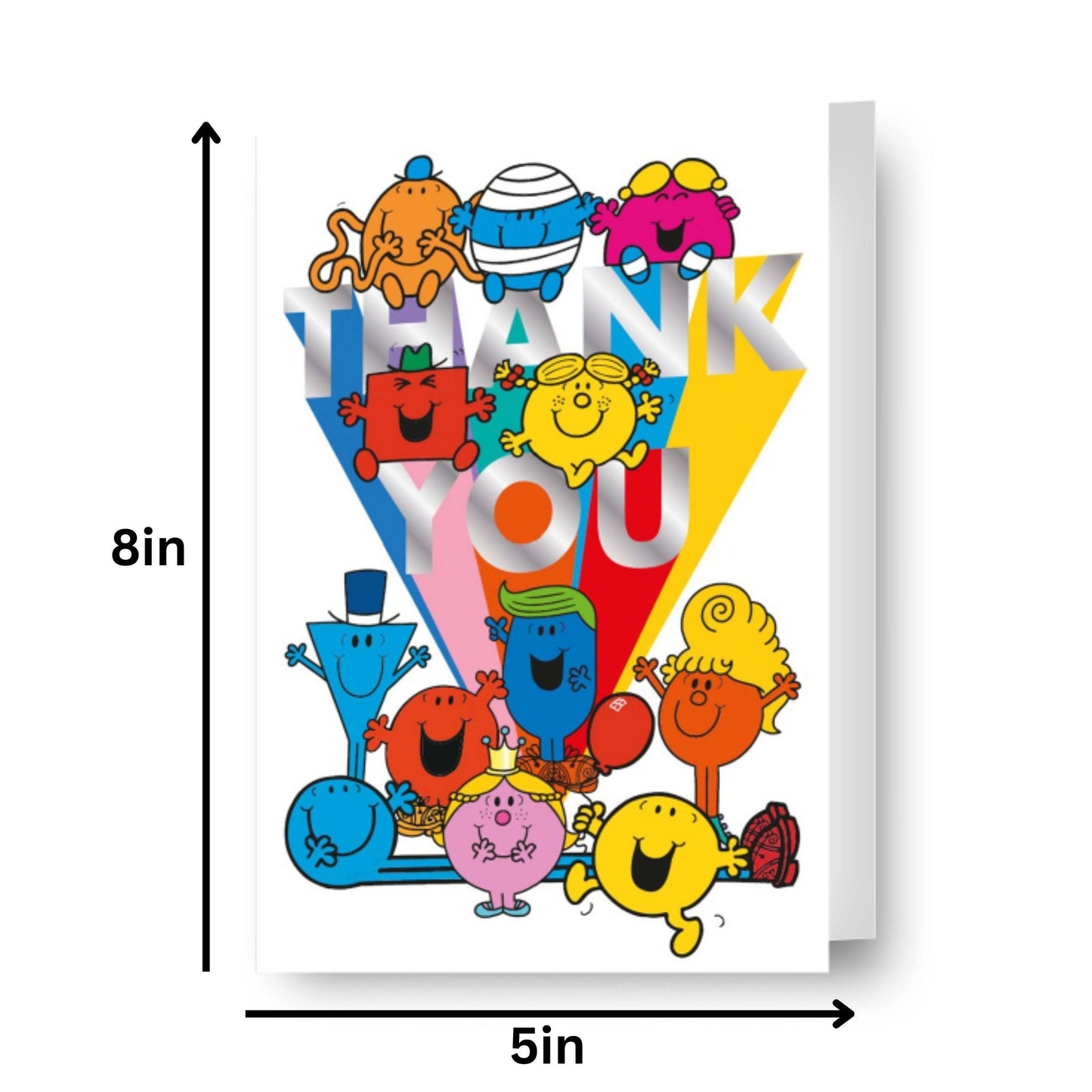 Mr Men & Little Miss Thank You Card