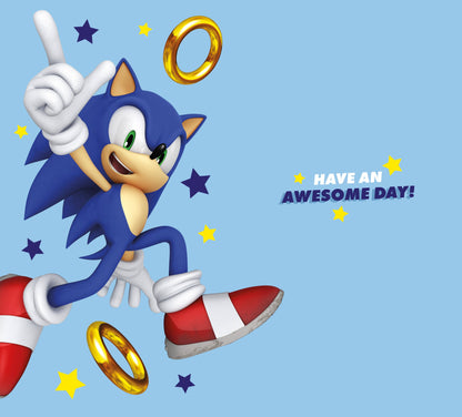 Sonic the Hedgehog Age 10 Birthday Card