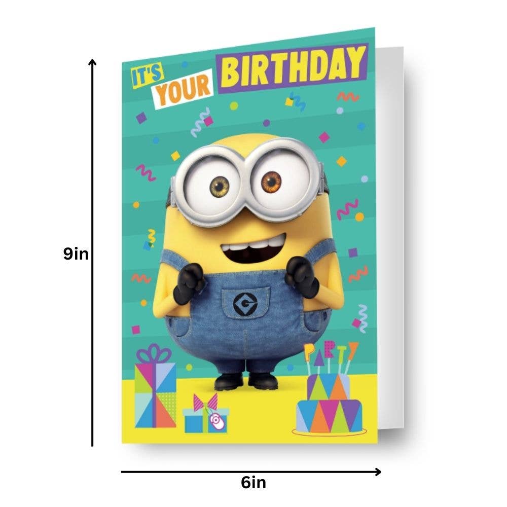 DESPICABLE ME LENTICULAR 3D-EFFECT CARD