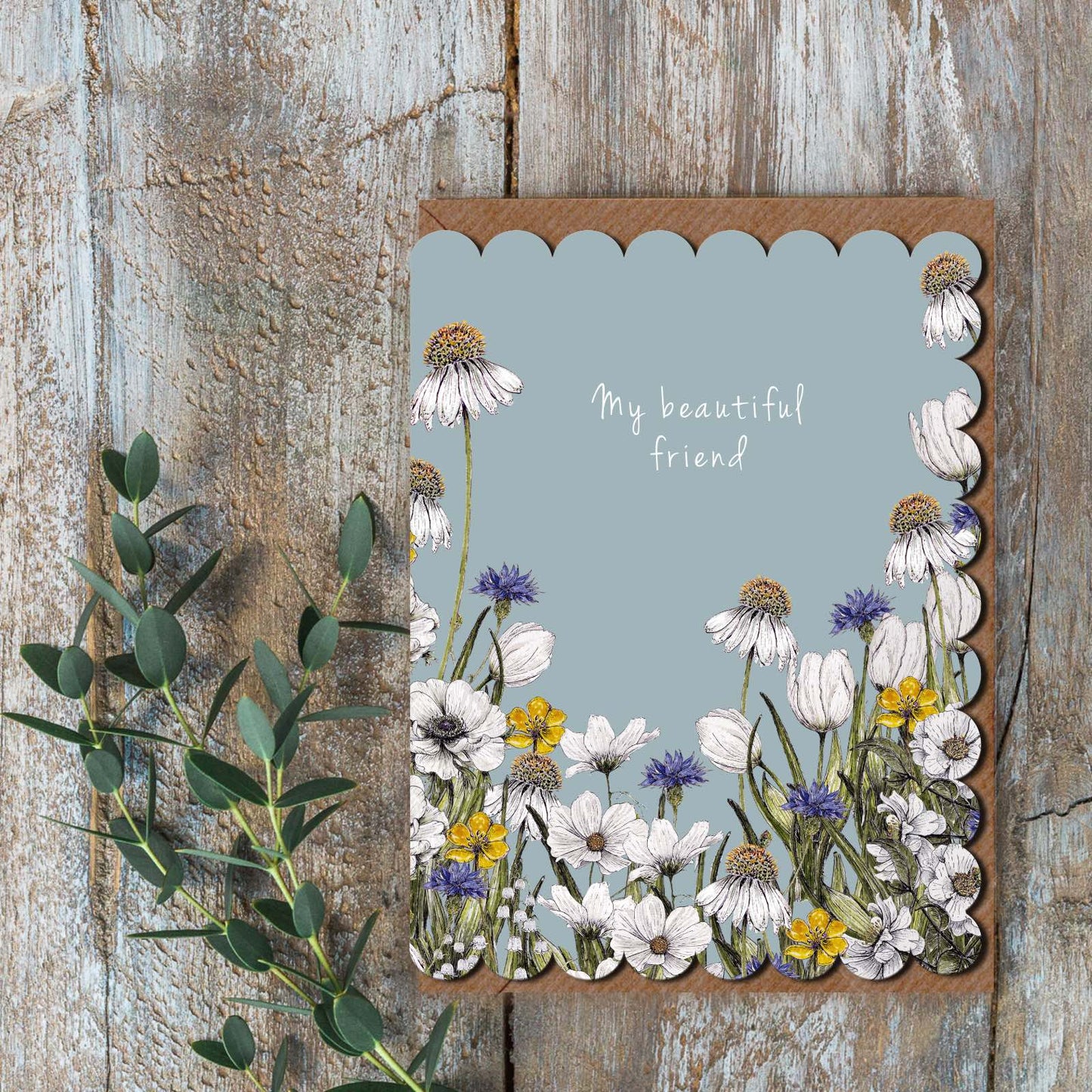 My Beautiful Friend Card (Cello-Free)