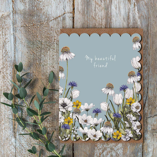 My Beautiful Friend Card (Cello-Free)