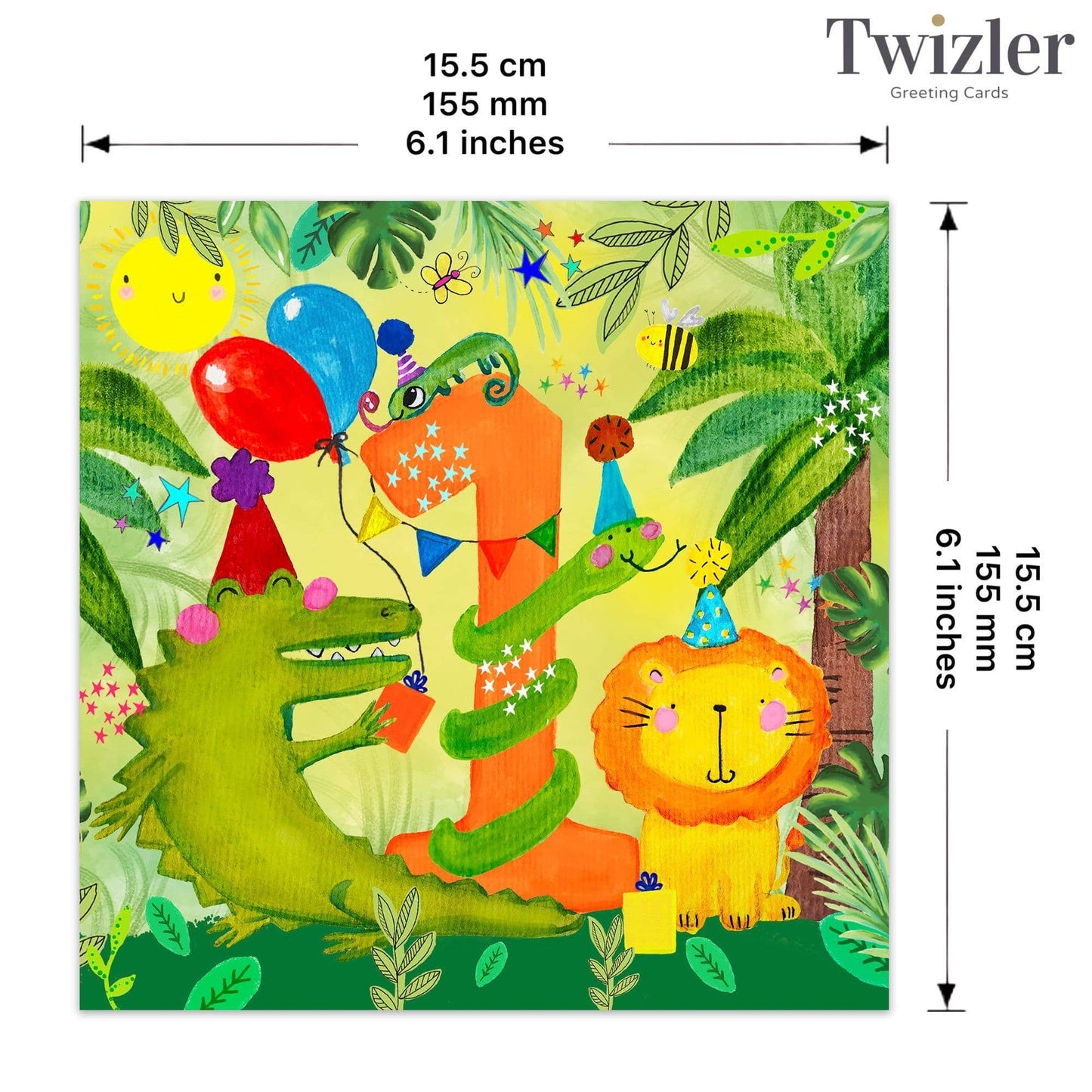 Age 1 Boys Birthday - Jungle Party