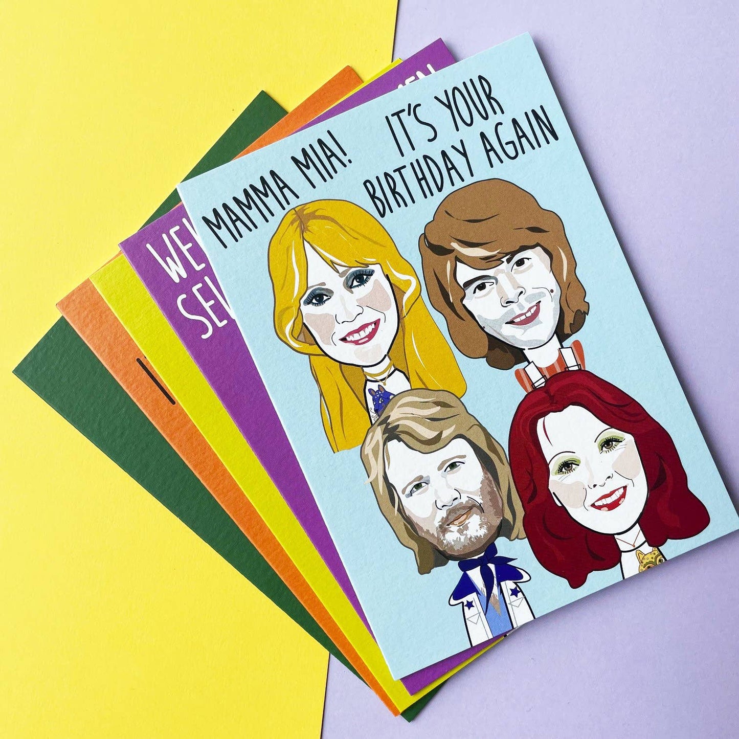 Mamma Mia Birthday Card