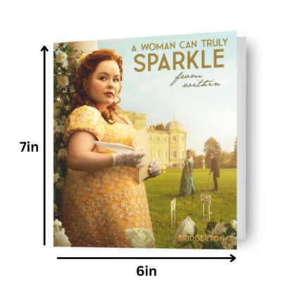 Bridgerton 'Truely Sparkle' Birthday Card