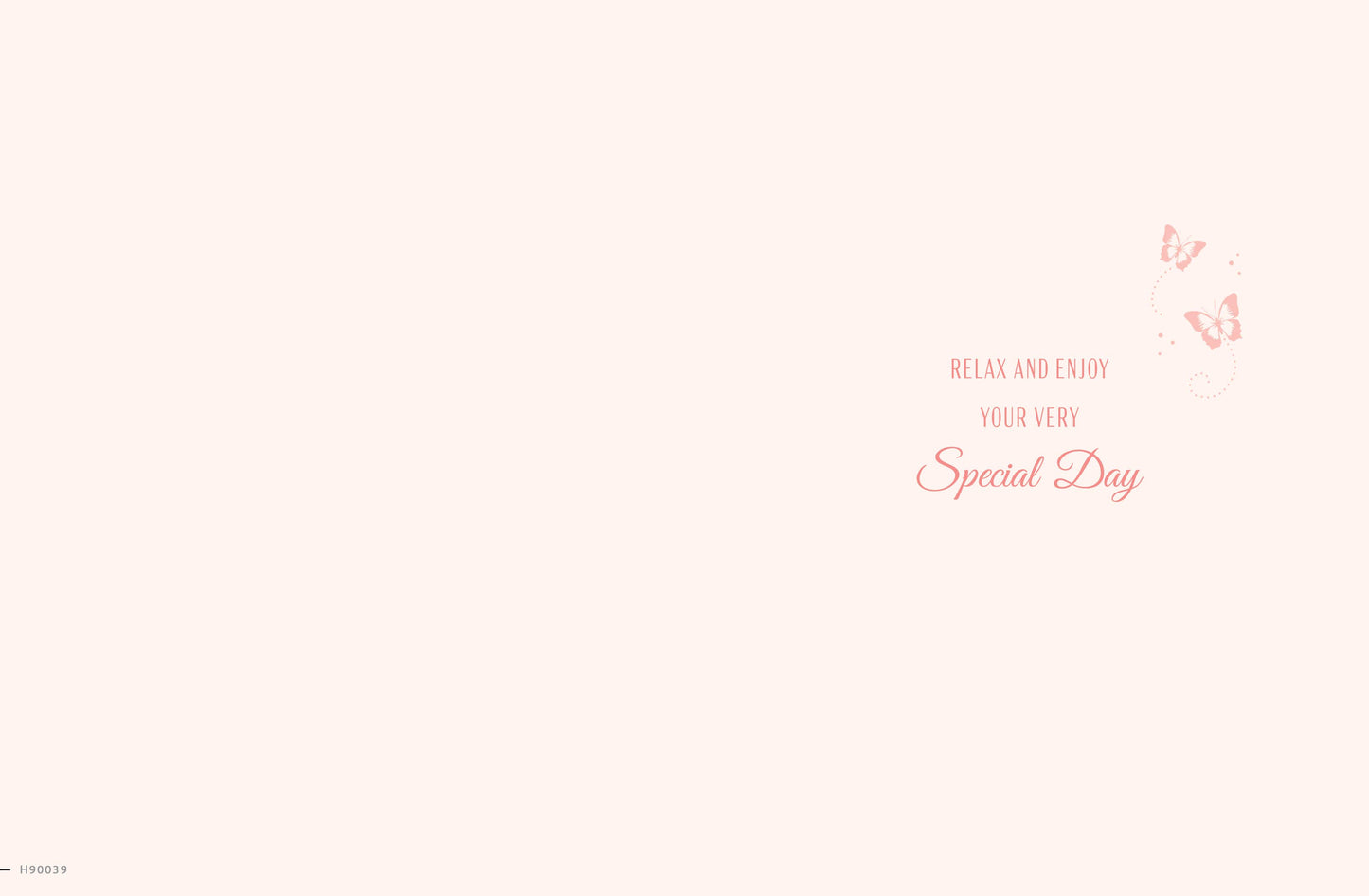 Birthday Card, Daughter, Flowers On Apricot