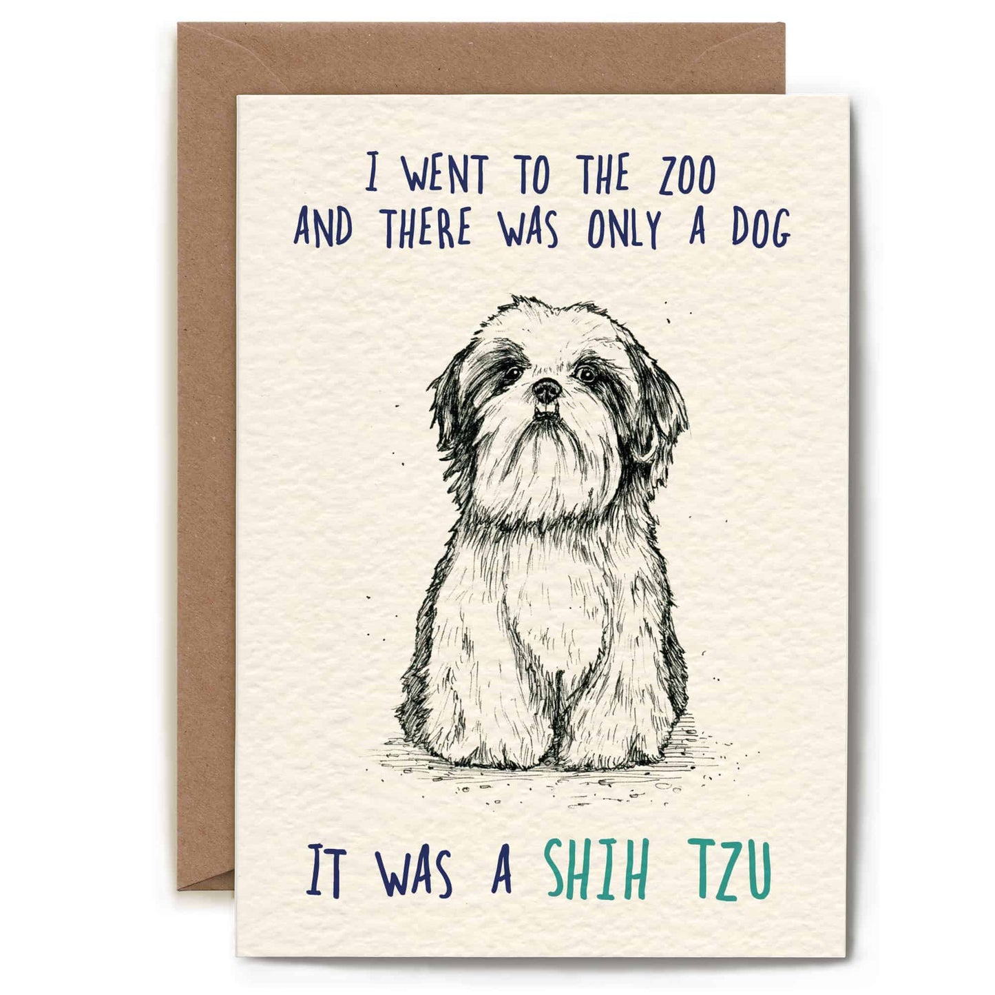 Shih Tzu Card - Everyday Card