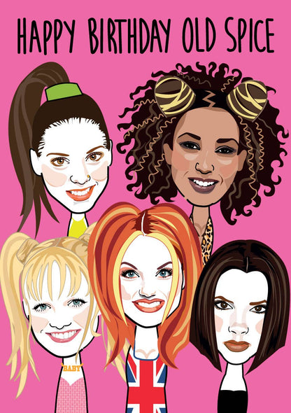 Old Spice Birthday Card