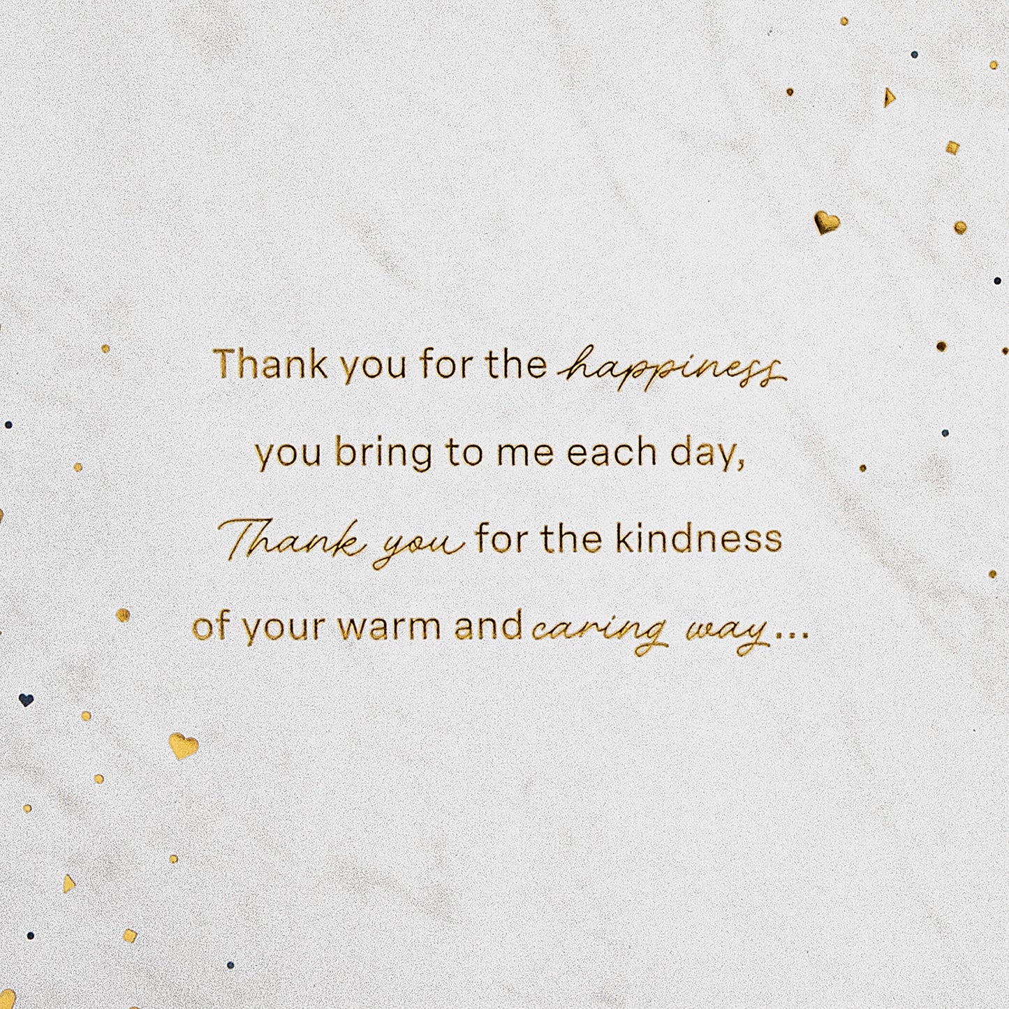 Birthday Card for Loved One - Dark Heart Pattern Design