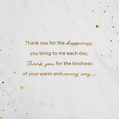 Birthday Card for Loved One - Dark Heart Pattern Design