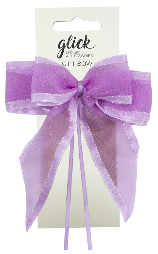 DESIGNER S/EDGE RIBBON BOW LILAC