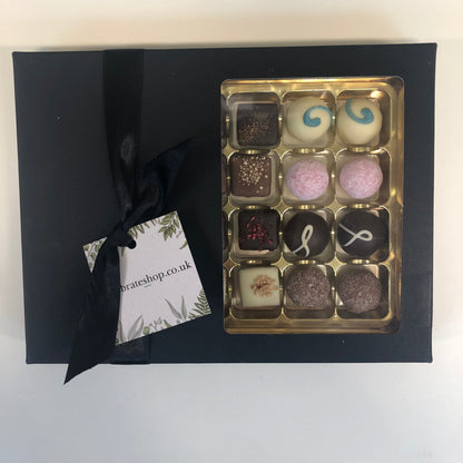 Select Your Own Black Luxury 24 Chocolate Gift Box