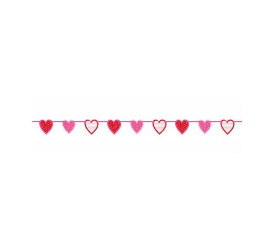 VALENTINE HEART CUT OUT BANNER