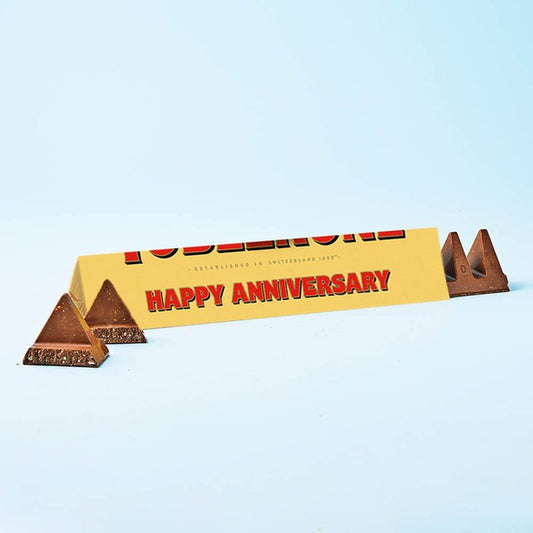 Happy anniversary  Toblerone