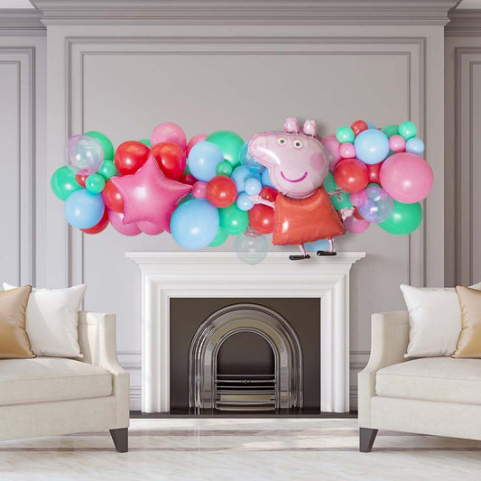 Peppa Pig 2m Latex Balloon Garland