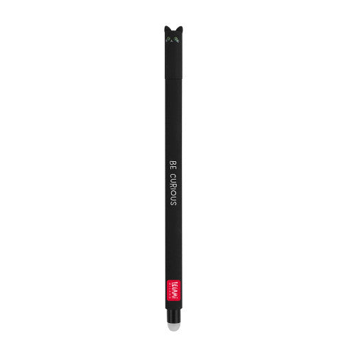 Legami Erasable Pen - Cat - Black