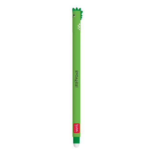 Legami Erasable Pen - Dino - Green