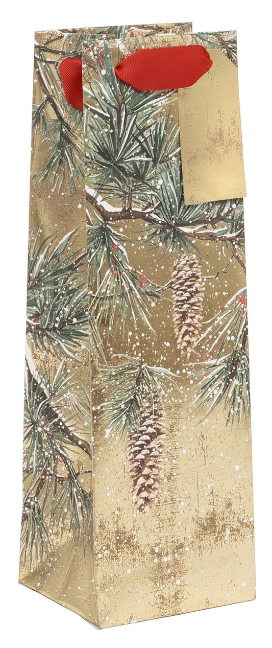 BAG BOTTLE GILDED GROVE GOLD