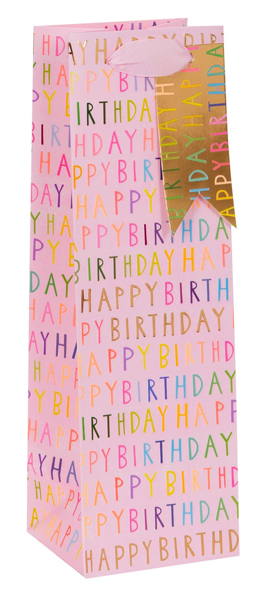 BAG BTL PS H BDAY PINK