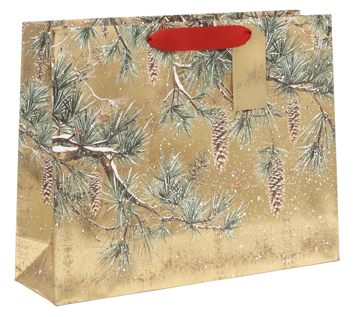 BAG LARGE LANDSCAPE GILDED GROVE GOLD