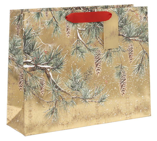 BAG LARGE LANDSCAPE GILDED GROVE GOLD