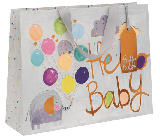 BAG LANDSCAPE LRG PS HELLO BABY