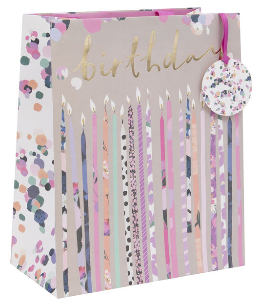 BAG LARGE SD BIRTHDAY CANDLES