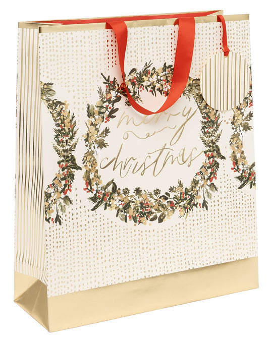 BAG SHOPPER GOLDEN GARLAND