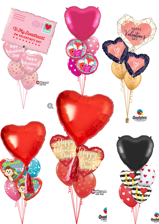 Select Your Own Valentine’s Day Latex & Foils Balloon Bouquet