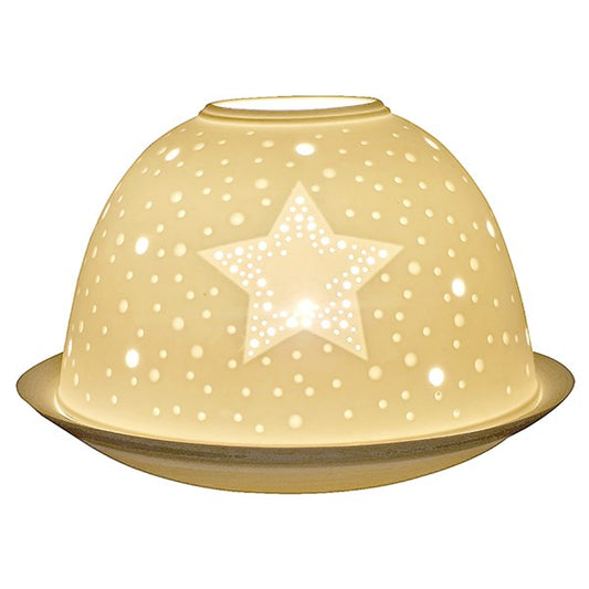 Nordic Lights Candle Shade Cut out Star