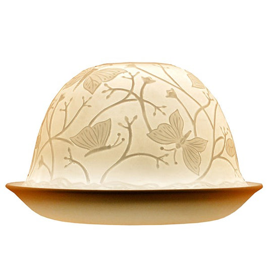 Nordic Lights Candle Shade Vector Butterfly