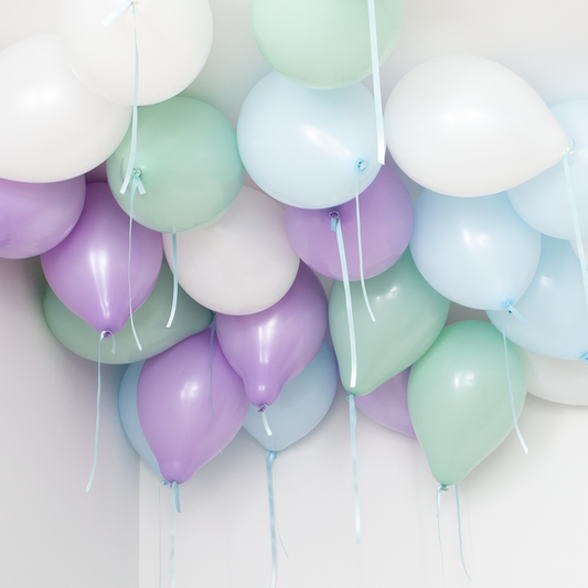 Frozen Latex Ceiling Balloons (Helium Filled)