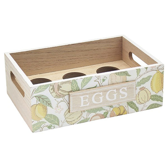 William Morris Fruit Wood Egg Holder