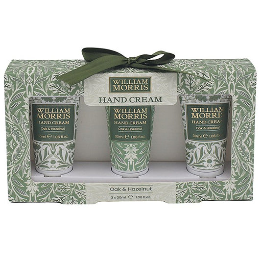 William Morris Acorn Hand Cream Set of 3