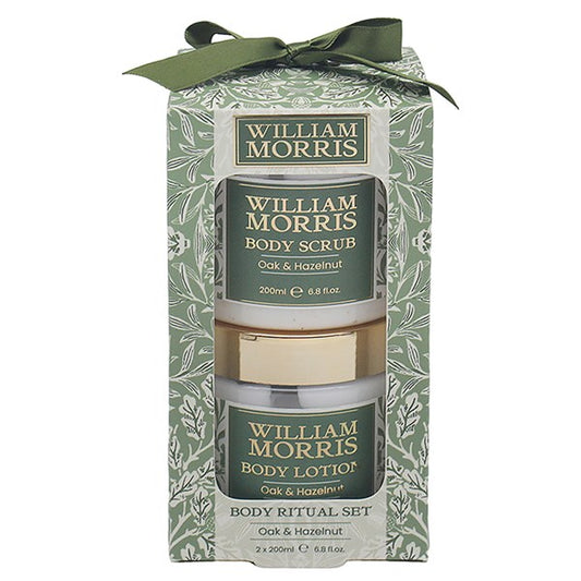 William Morris Acorn Body Scrub & Lotion