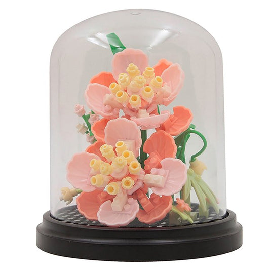 Minibricks Flower Dome Pink Carnation